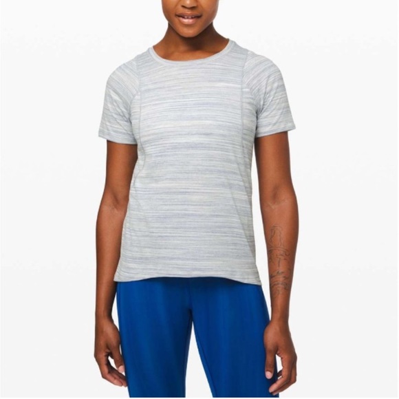 lululemon athletica Tops - Lululemon Make Miles Count Space Dye Tee Size 6